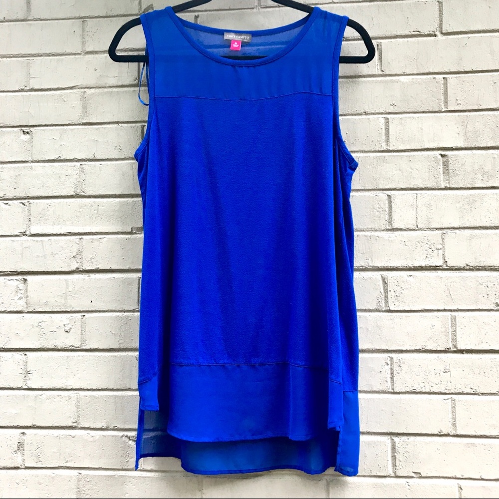 Vince Camuto high low tank